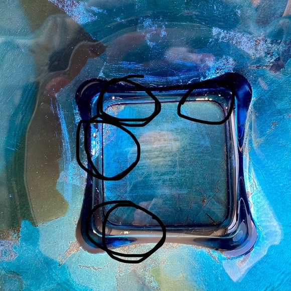 💕Host Pick💕 Abstract Glass Decorative Plate - Picture 11 of 11